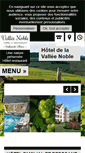 Mobile Screenshot of lavalleenoble-hotel.fr