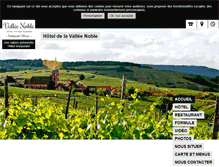 Tablet Screenshot of lavalleenoble-hotel.fr